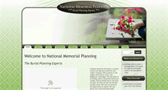 Desktop Screenshot of nationalmemorialplanning.com