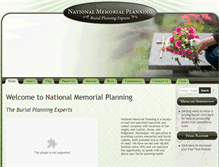 Tablet Screenshot of nationalmemorialplanning.com